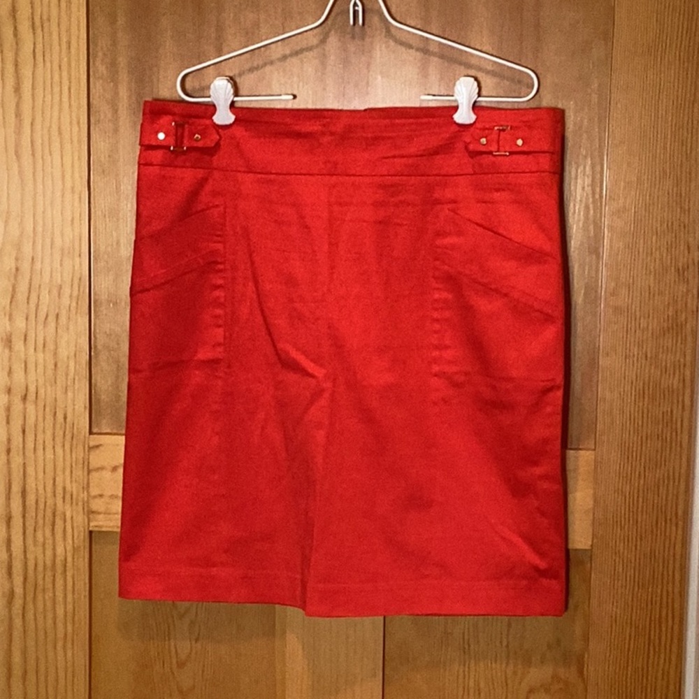 Red Skirt by Calvin Klein